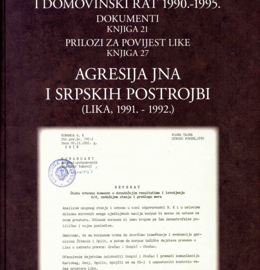 Agresija JNA i srpskih postrojbi (Lika, 1991.-1992.)