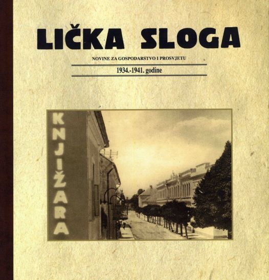 LIČKA SLOGA (1934-1941.)