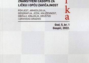 Državni arhiv u Gospiću - MemorabiLika- znanstveni časopis za ličku i opću zavičajnost. God. 5, br. 1